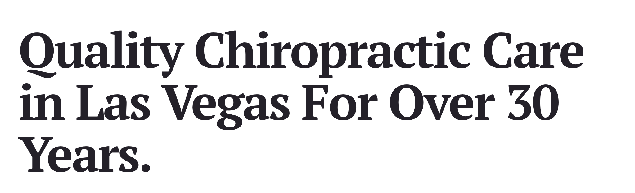 Evans Family Chiropractic